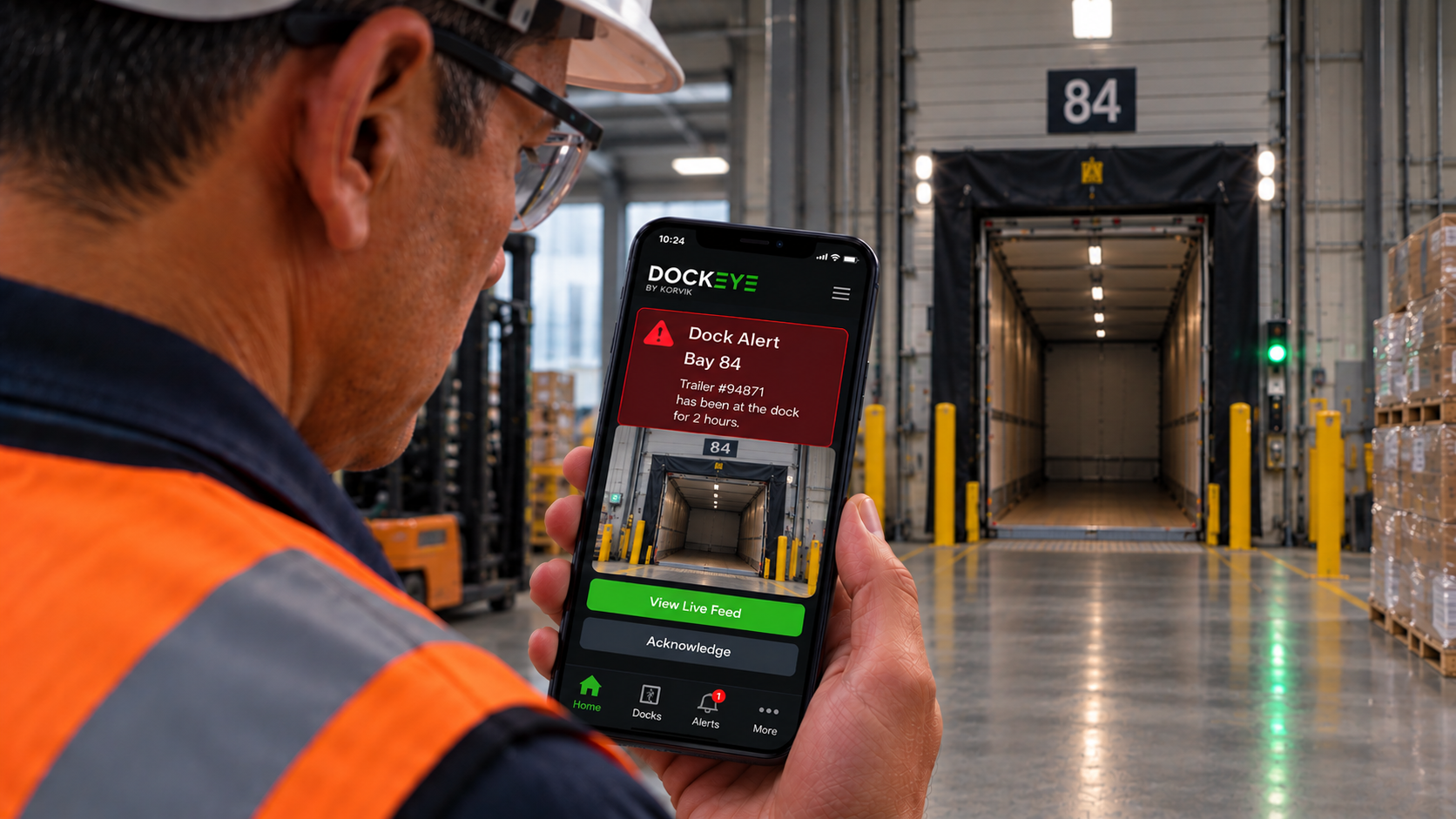 Eliminating Dock Dwell: Automated Alerts for Warehouse Supervisors